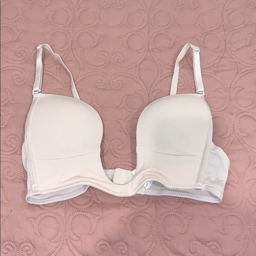 Nude bra for low-cut dress